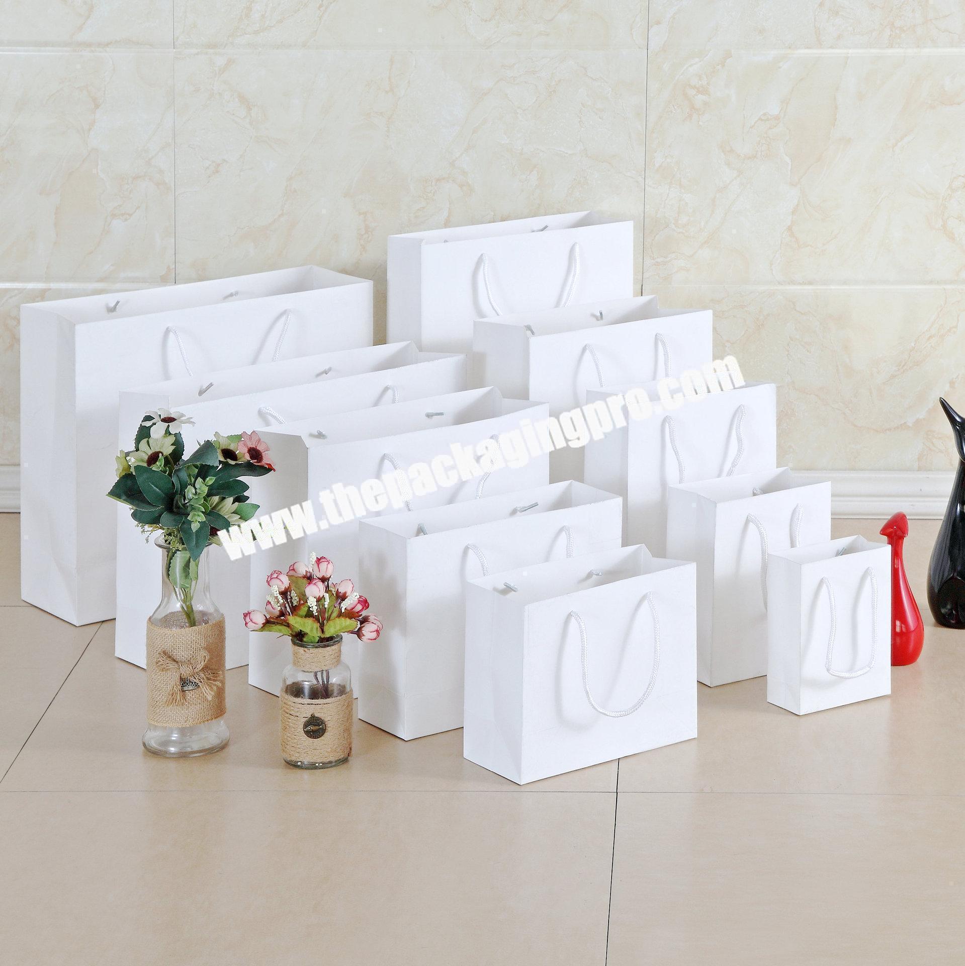 Widely Used Superior Quality Foldable Black Bags Craft Paper Bag With Handle