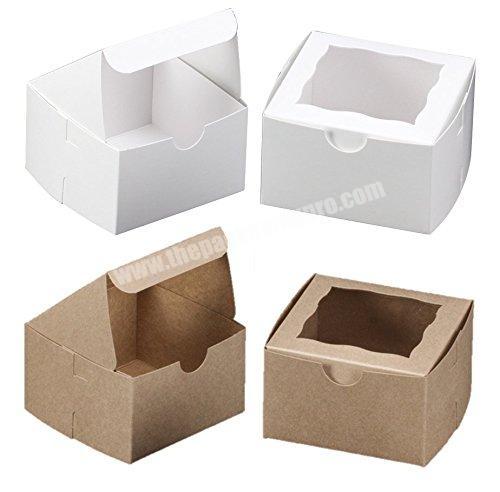 ZL Custom kraft paper donut food  packaging box