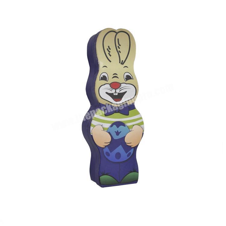 ZL cardboard boxes for watches paper wrapped gift box customized easter rabbit low moq packaging box cute lip gloss packaging bo