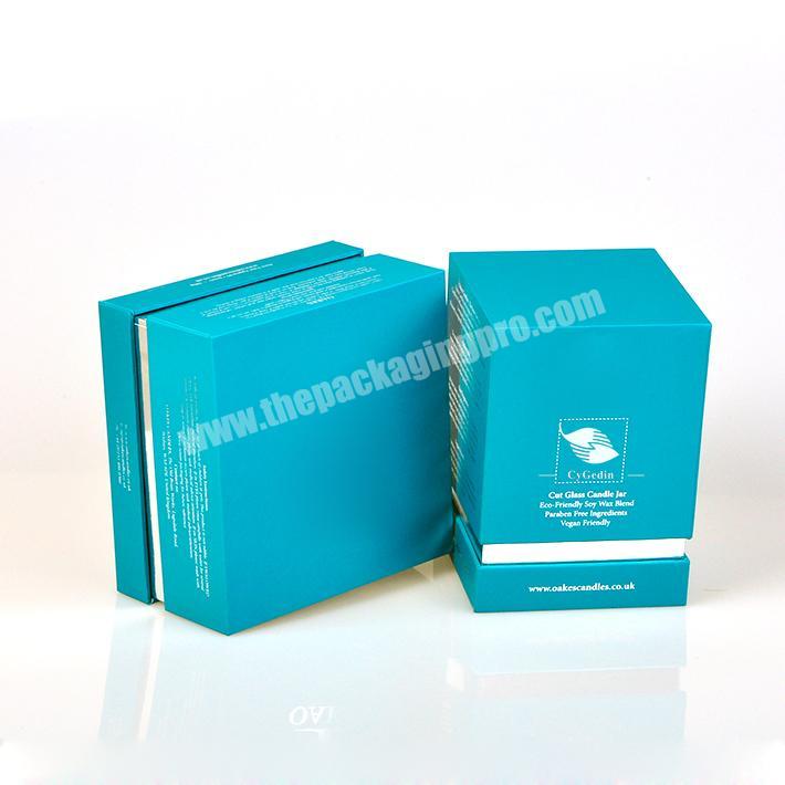 candle perfume box luxury cardboard custom logo color design size packaging paper gift boxes