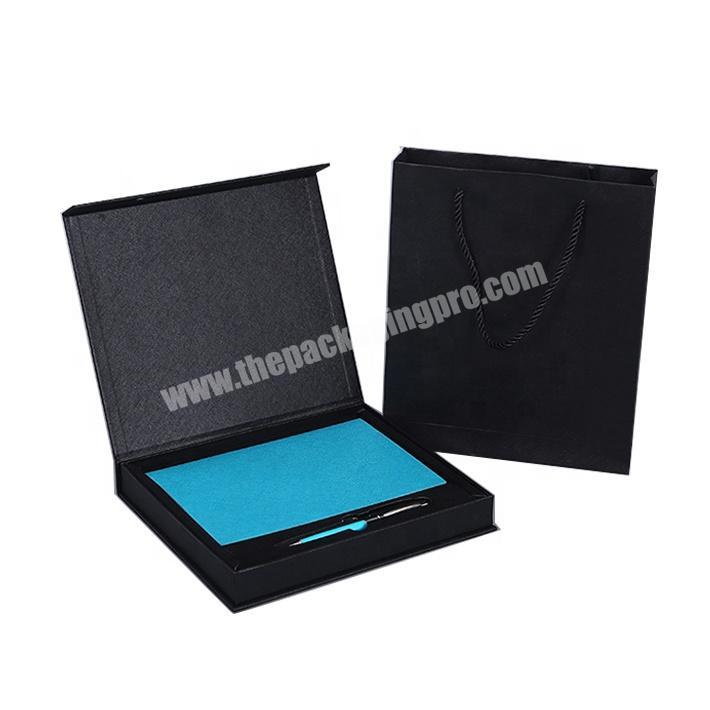 clamshell box like book for notebook laptop custom logo design paper packaging gift boxes