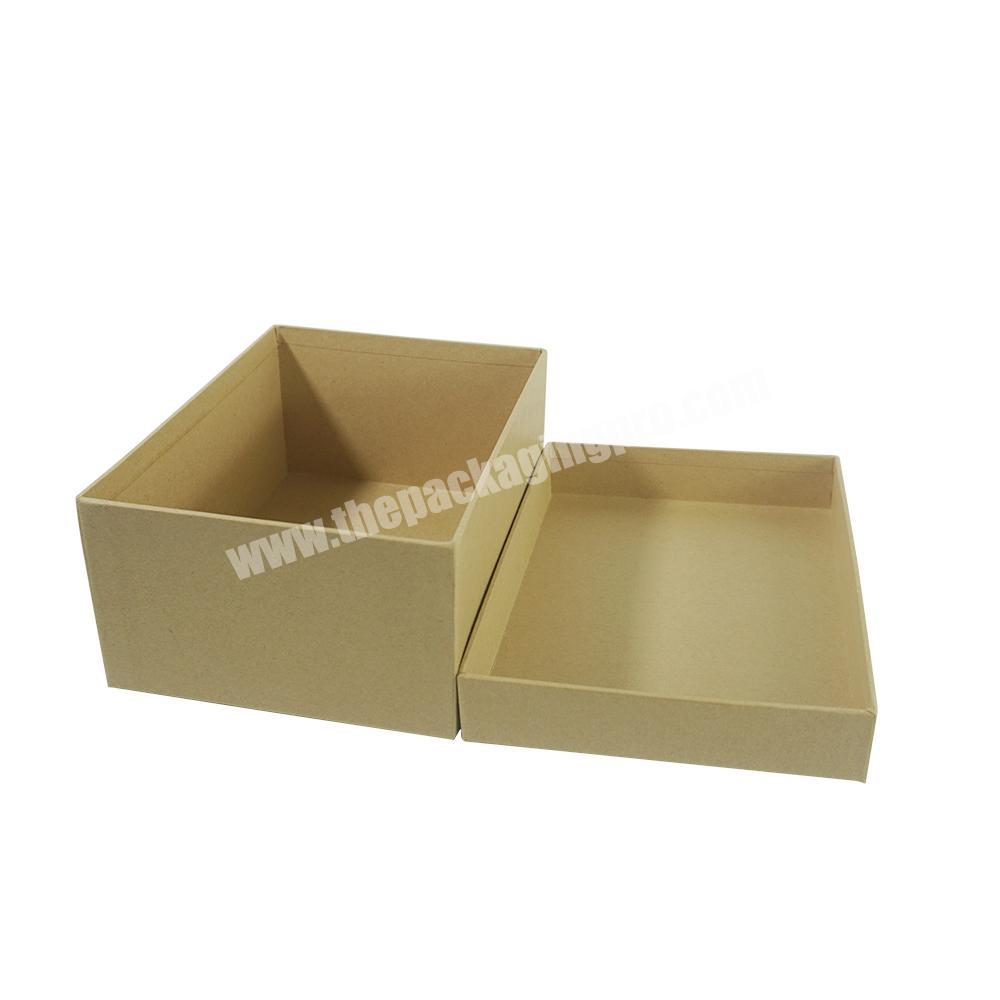 competitive price blank brown kraft paper bedding packaging water gift hard cardboard ammo box with lid