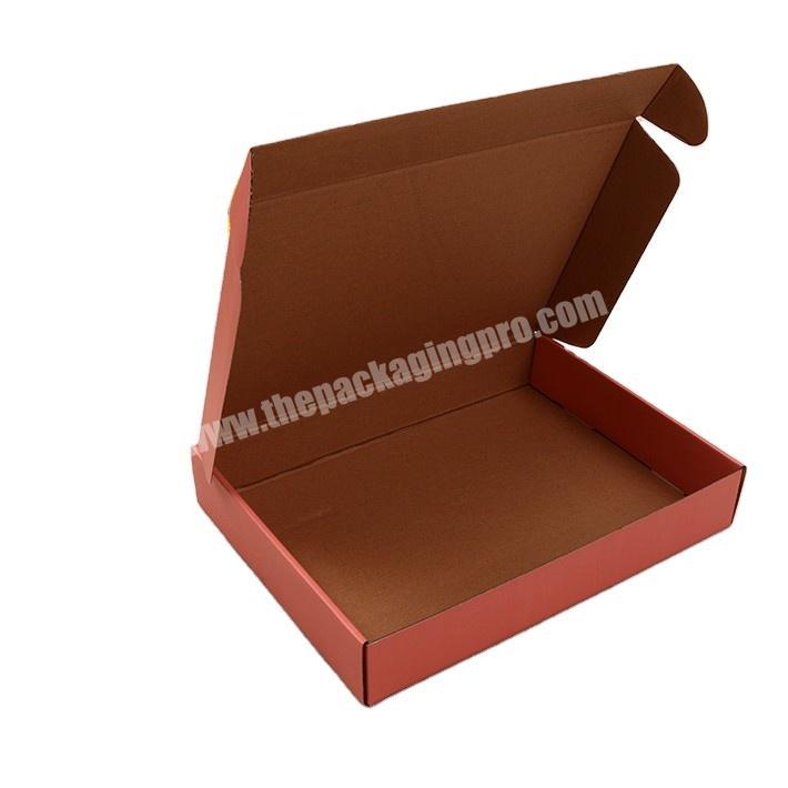 custom logo size color printed hard rigid corrugated paper mailer box packaging gift foldable paper shipping box