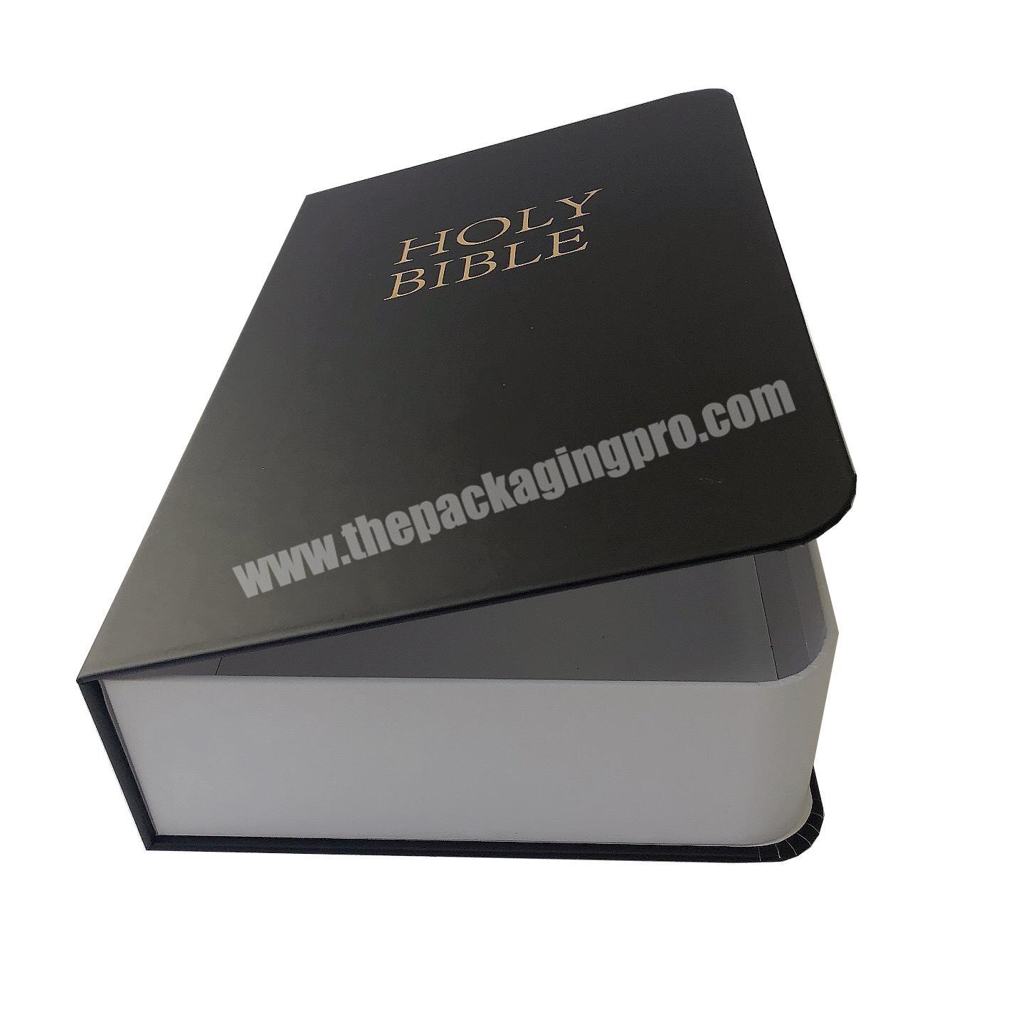 custom luxury fake designer books open fake books decoration magnetic box