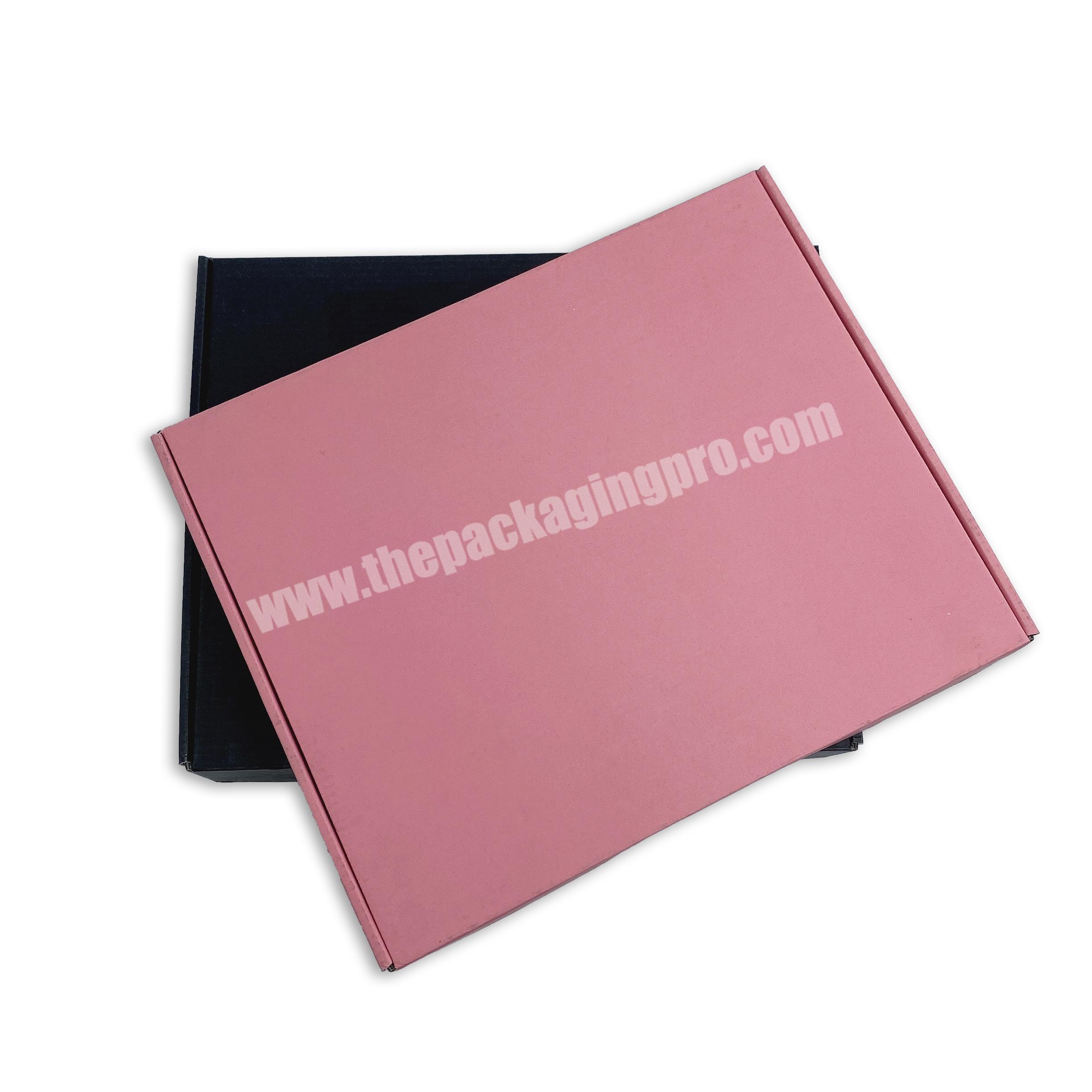 custom luxury quality small air plane box boutique retail store  packaging box for jewelry wig gift stamp clothes