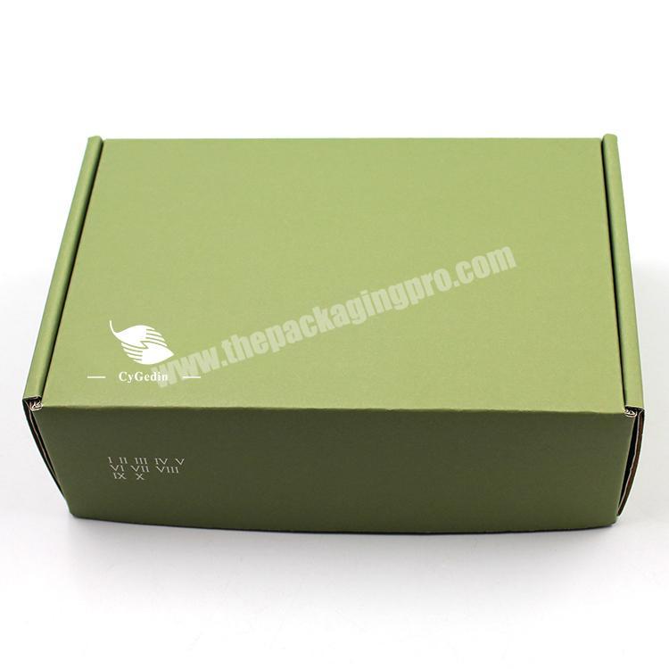 custom mailer box corrugated mailer box corrugated shipping box with high quantity printing paper packaging