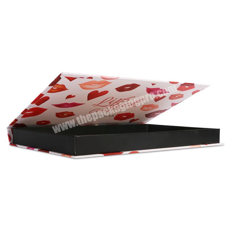 custom print colorful luxury rigid gift paper box with magnetic flap closure for cosmetic