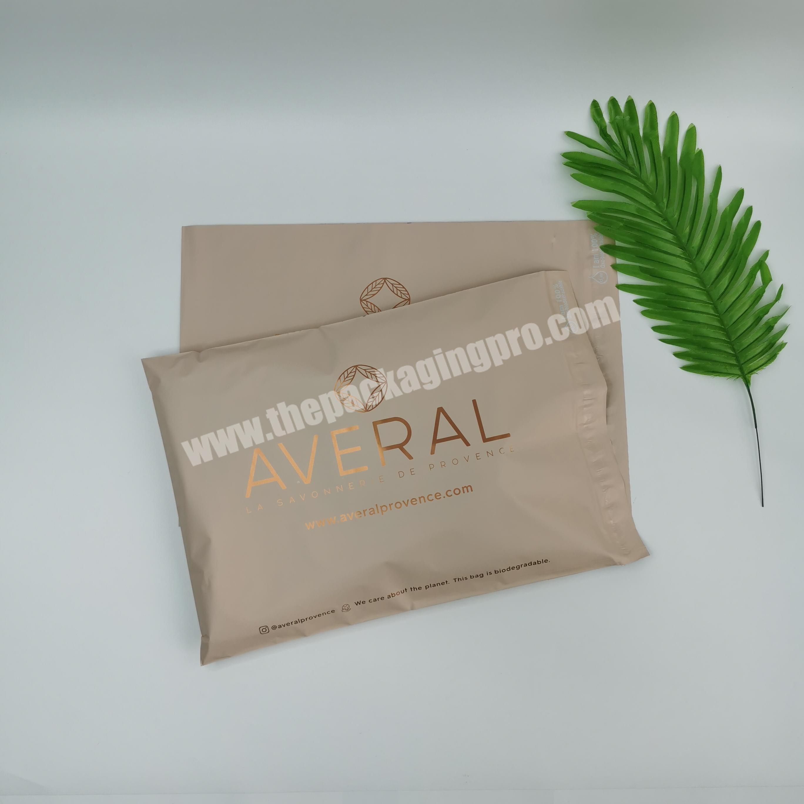 custom printed biodegradable matte  envelope mailing plastic shipping packaging mailer bags for shoe
