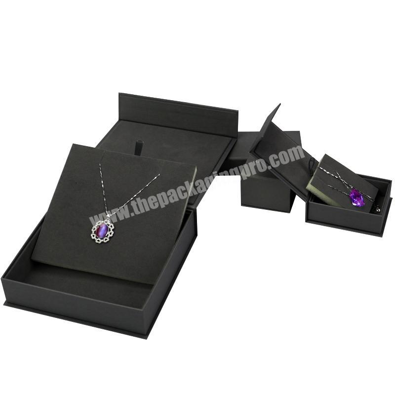 custom printing luxury cardboard magnetic box for ring necklace earings jewelry packaging wholesale jewelry boxes with logo