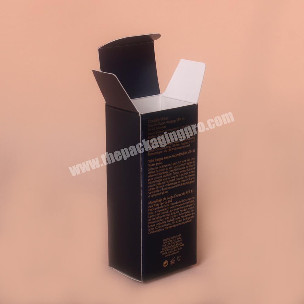 custom skincare product cardboard paper boxes for cosmetic and gift