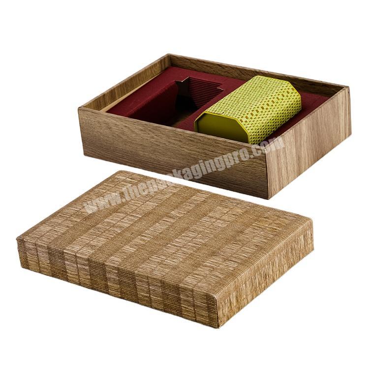 customize logo coffee tea gift box packaging with lid and base