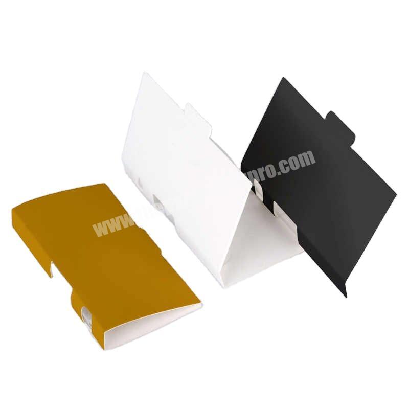 customized multiple perfume sample paper cards paper holder card for perfume bottle