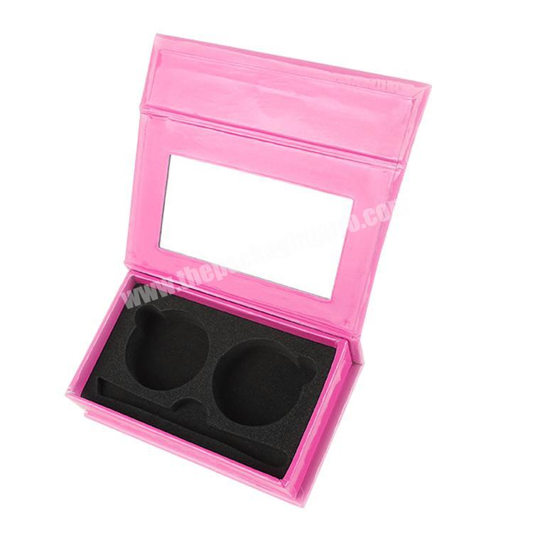 empty cardboard paper Magnetic Closure Jewlery contact lens Packaging Box with Your Own Logo lense verpackungen