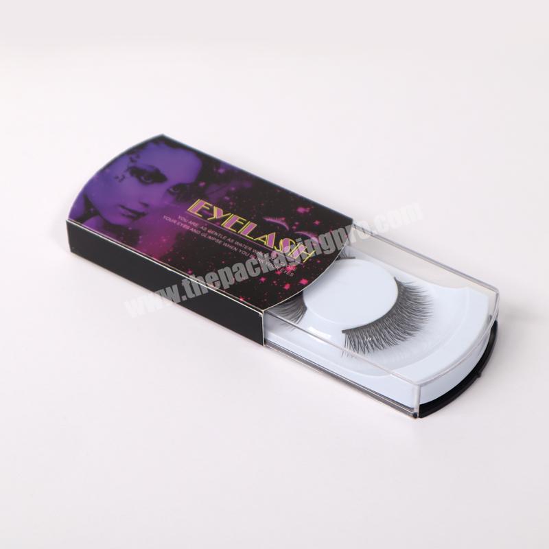 eyelash vendor customized Luxury Printing Logo Custom Eyelash Packaging Box