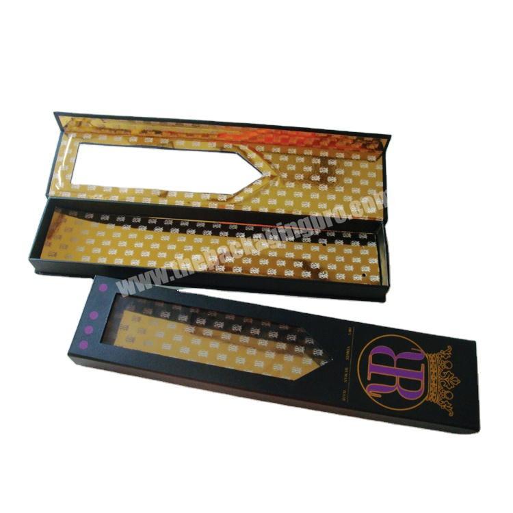 high quality cardboard magnetic gift boxes packaging for hair extensions
