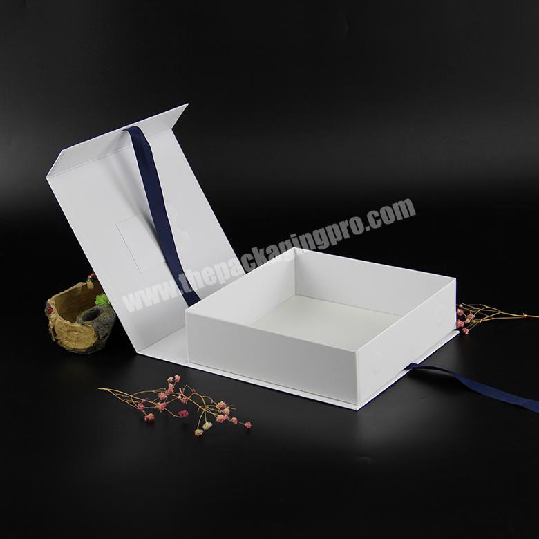 hot sale custom colorful printed cardboard packing box white gift box