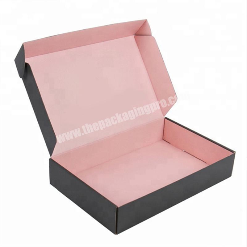jewelry cosmetic mailing shipping plane corrugated box custom design packaging paper gift boxes amazon branded packing