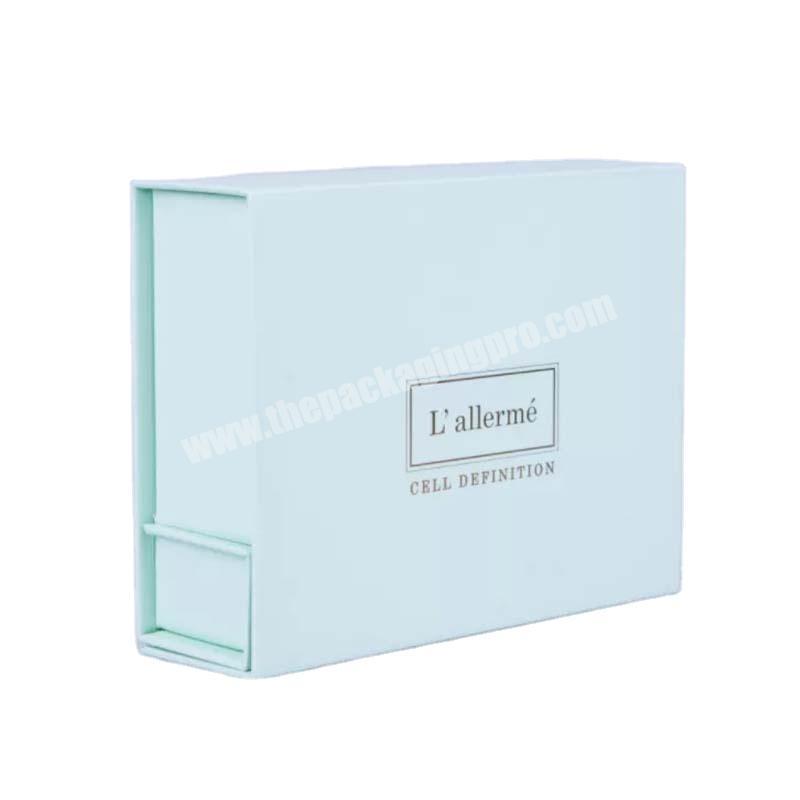 luxury custom Logo magnetic flip cover rigid gift boxes folding rigid boxes custom packaging bottle boxes with insert