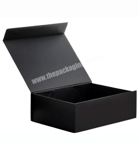 luxury rigid cardboard packaging paper gift box custom magnetic gift box