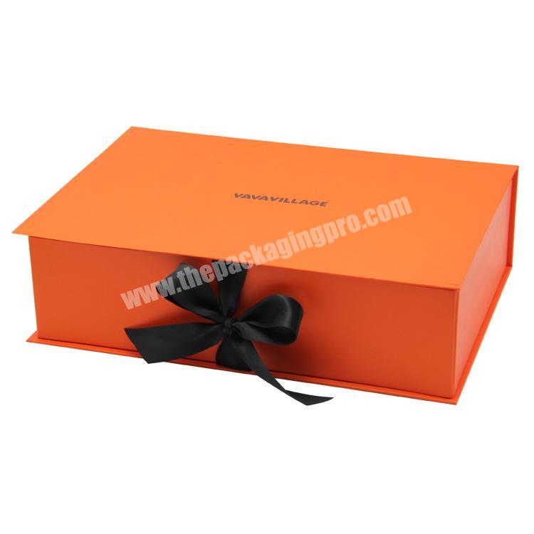 luxury surprise small empty apparel packaging box magnetic t-shirt packiging gift boxes with logo