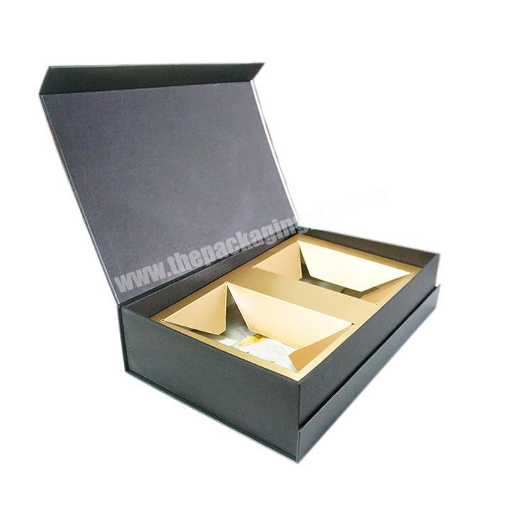 mooncake cardboard clamshell box with insert custom logo packaging paper gift boxes