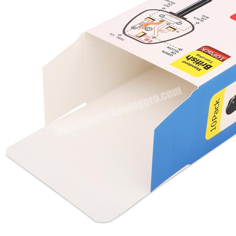 new arrival fo simple elegant folding paper packaging box wholesale