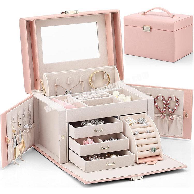 paperbox gift boxChina New Product Green Color Cute Gift Case Colorful Multifunctional Organizer Luxury Jewelry Packaging Box