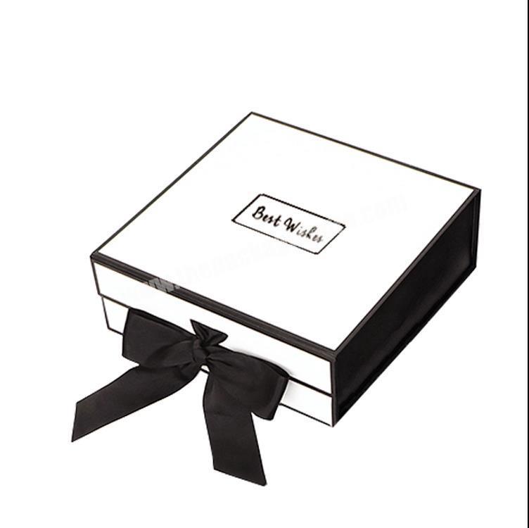 perfume box packaging and printing ribbon box custom printed logo  jewelry paper gift box