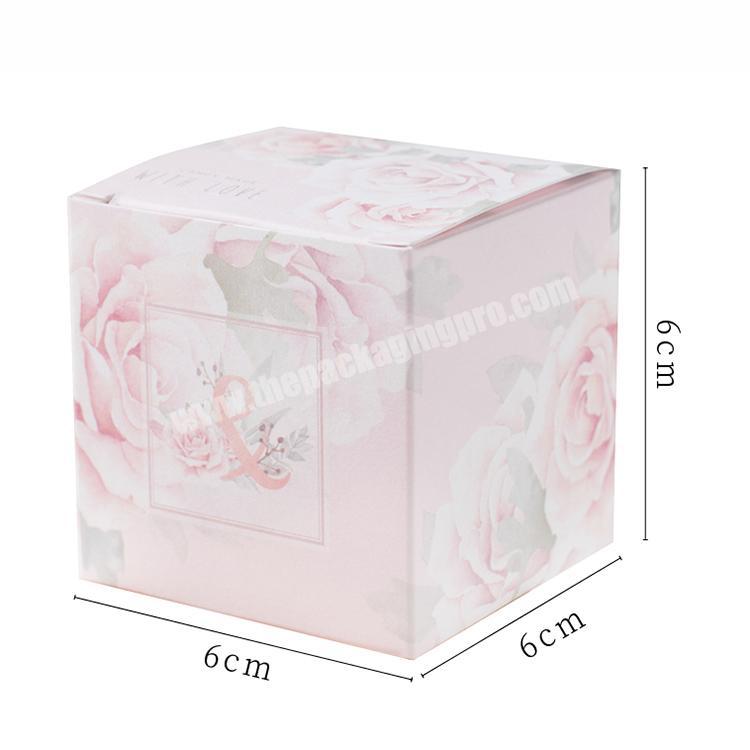 rose flower empty love fancy marry set small wholesale baby romantic sugar chocolate custom wedding sweet packing paper gift box