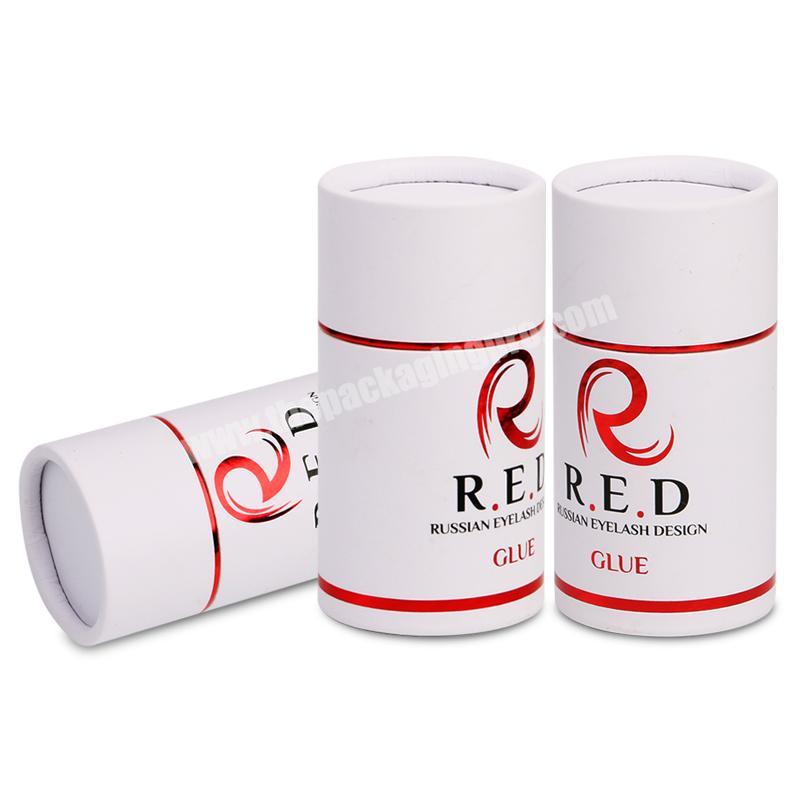round cardboard 10ml 30ml essential oil dropper bottle eyelash glue cylinder packaging tube box