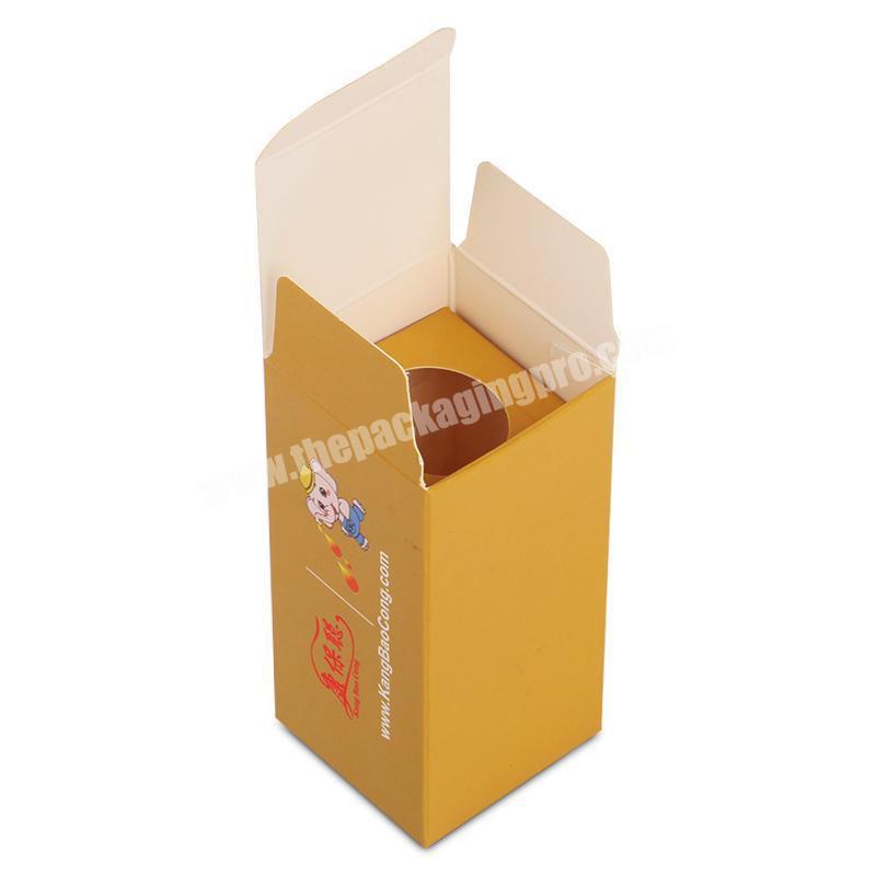 small MOQ custom design luxury package box paper cosmetic box for 30ml dropper bottle packaging