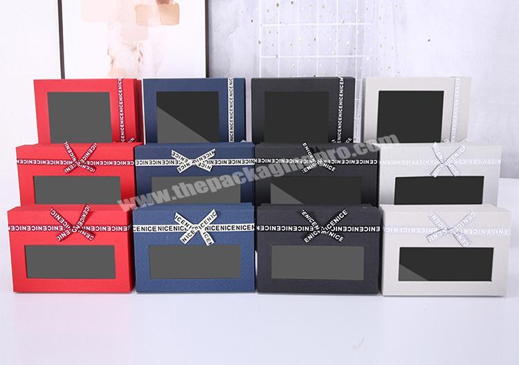 custom small bride made unique blue rigid cosmetics package custom empty luxury bottle paper gift packaging perfume box 