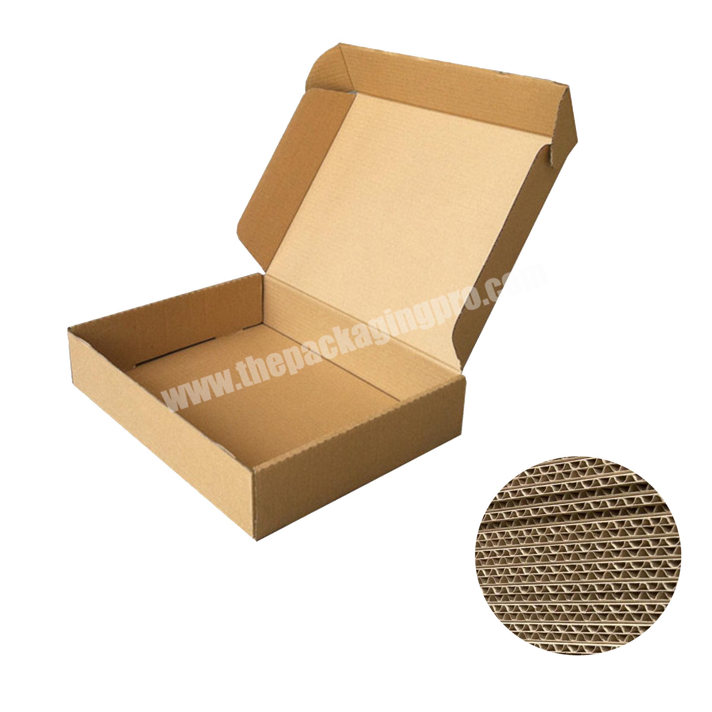 wholesale Printed logo recyclable Corrugated Cardboard Shipping Boxes