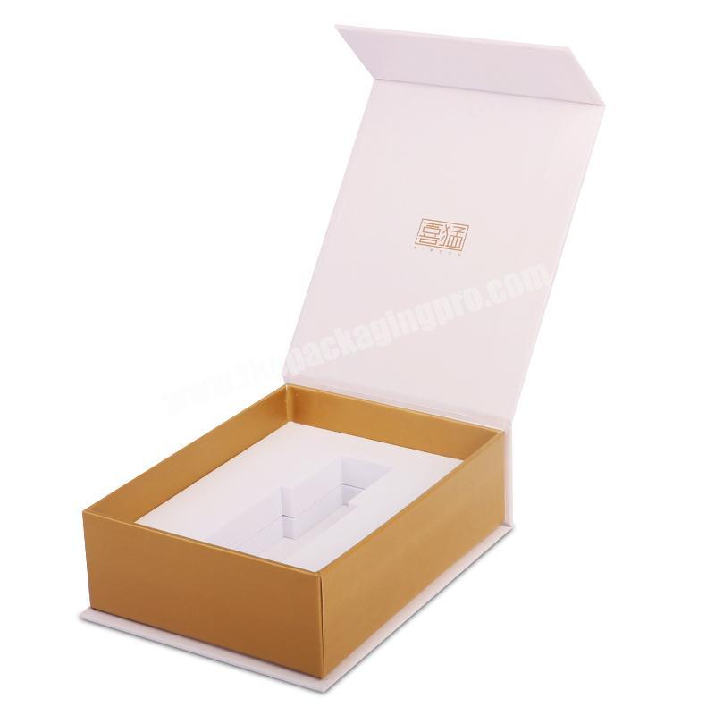 wholesale custom logo luxury printed magnetic closure cardboard box packaging paper box for cosmetic jars and bottles