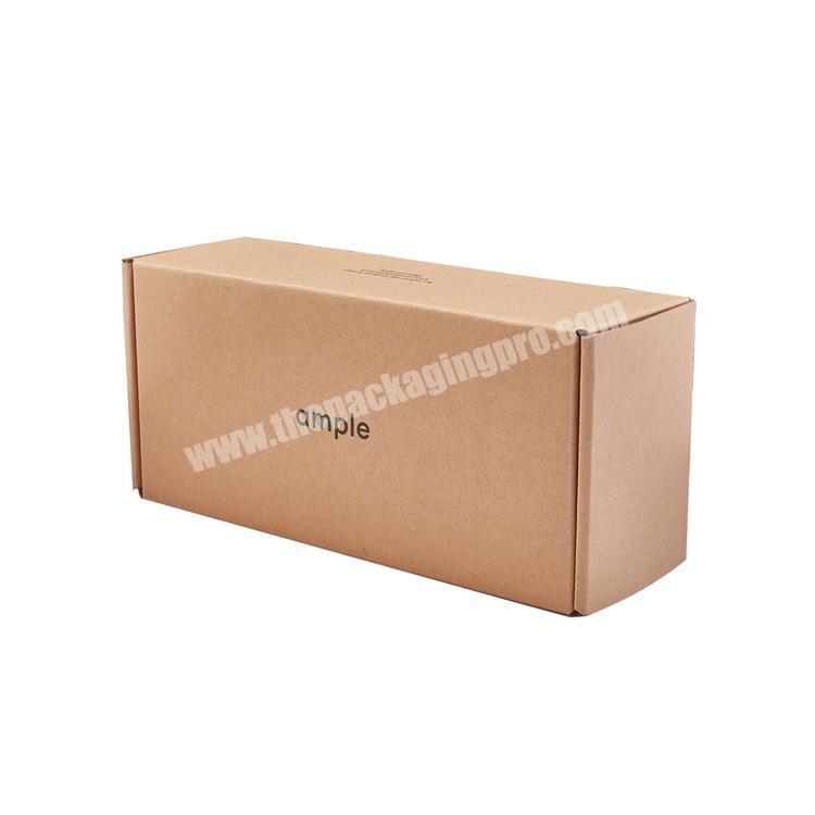eco custom shipping fully custom mailer box 8x6x3\ pcv windiw shipping box small carton mailing box