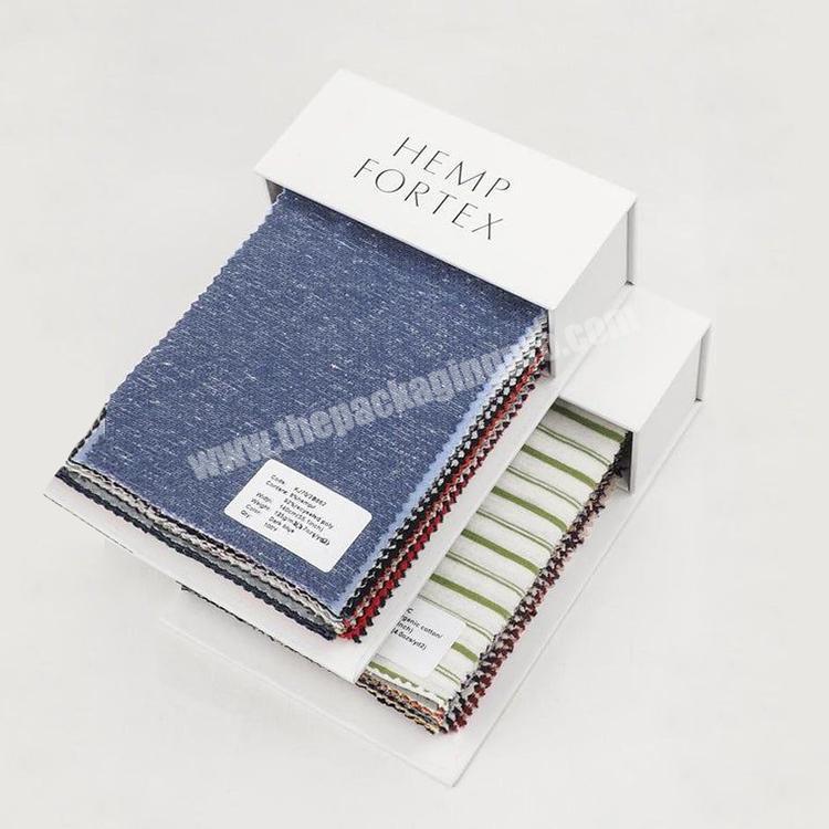 100% Bespoke Fabric Sample Book textile sample book Fabric Swatch Book