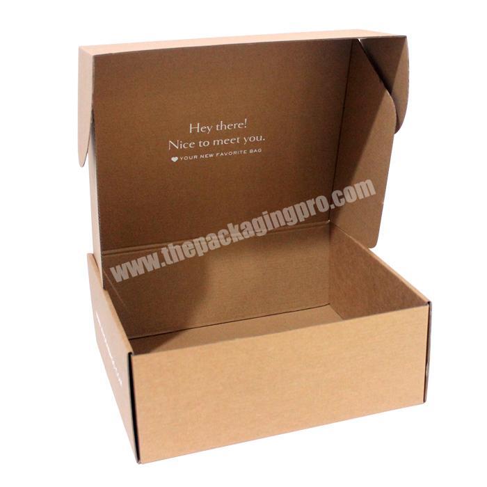100% Recyclable Corrugated paper mailing boxesKraft Paper Shipping BoxBrown paper Boxes