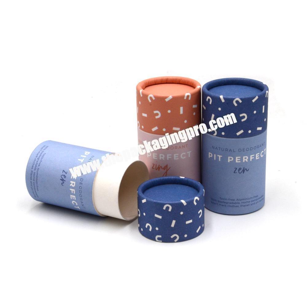Eco Friendly Deodorant Containers Push up Paper Tube Deodorant Stick Packaging Paper Tube