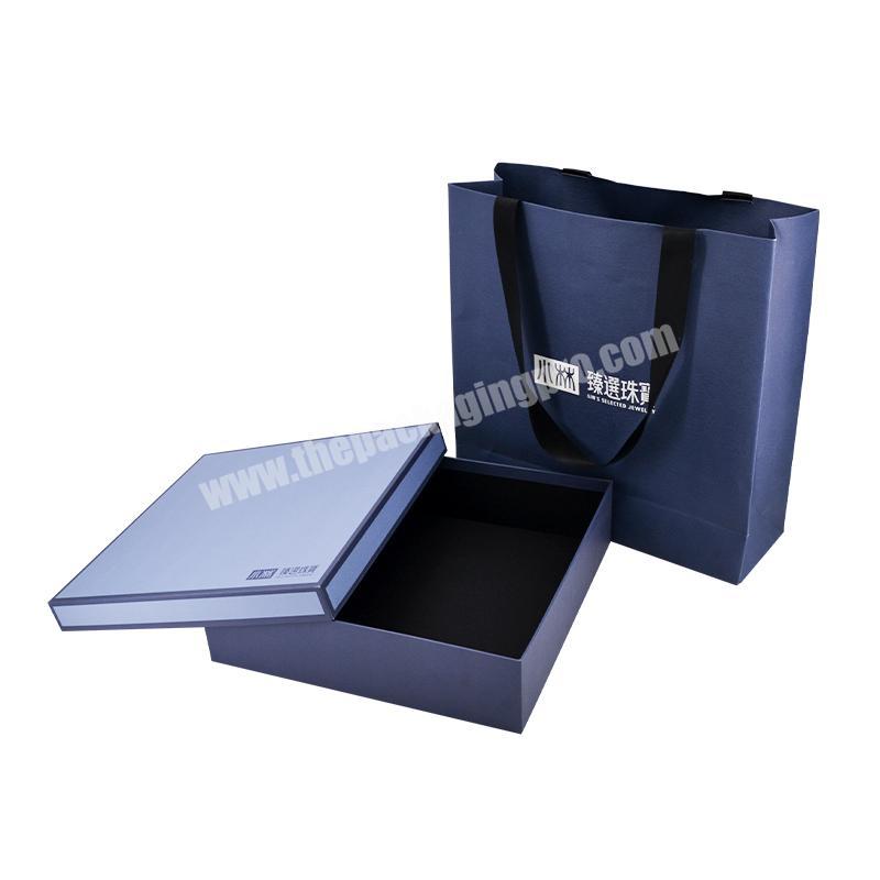 100% quality wholesale luxury glossy white clothes packaging apparel box