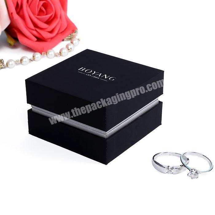 trending products good design black paper jewelry box