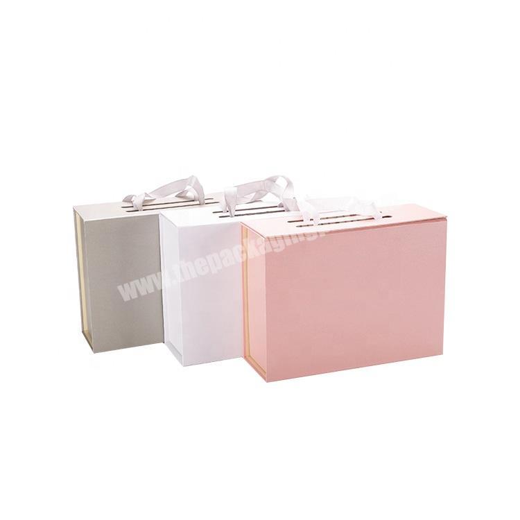 2020 Factory Wholesale The Latest Style Dessert Decoration Book Gift favors Custom  Packaging Box With Ribbon