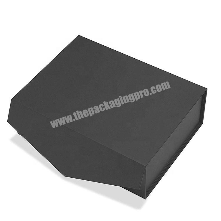 2020 The Latest Style High-end Factory Wholesale T Shirt Clothing Custom Logo Foldable Magnetic Packaging Gift Box