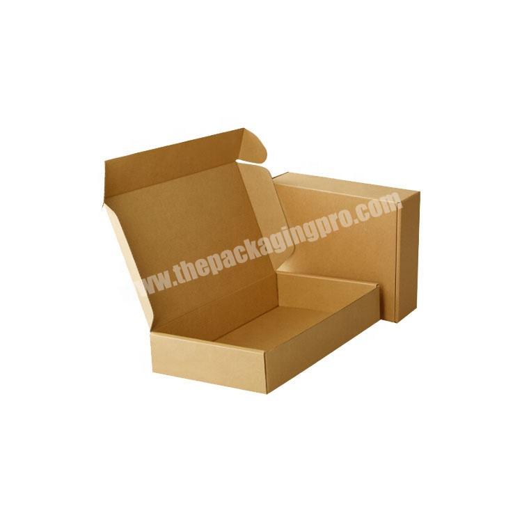 custom 2020 Wholesale Factory Price Brand Logo  Design boites cartons corrugated Headphone Shoes Custom  Packaging Box 