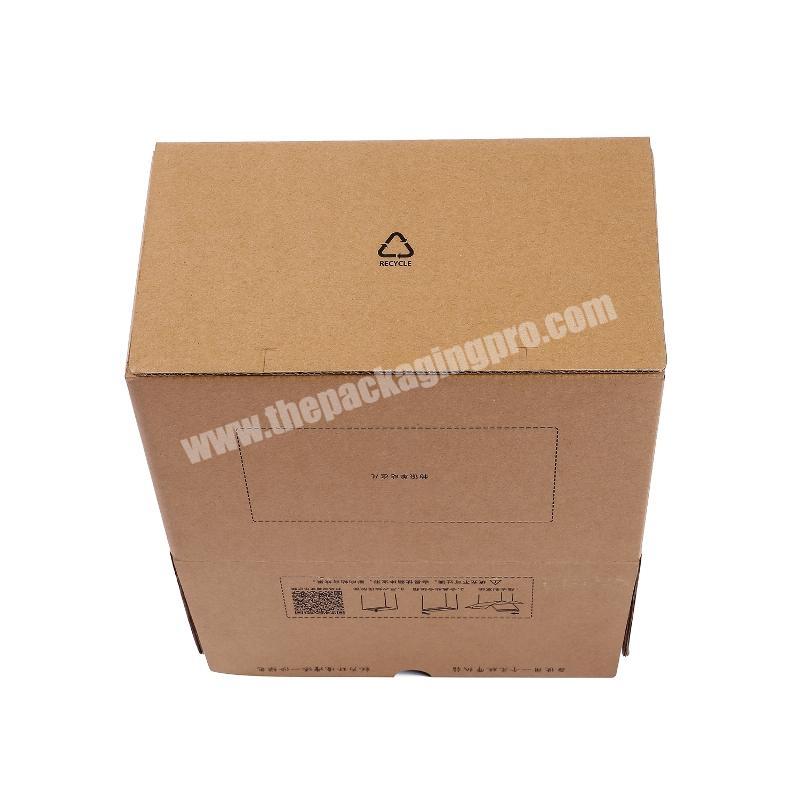 New Style Custom Mailer Box Recycled Corrugated Shipping Cardboard Kraft Paper Packaging Box