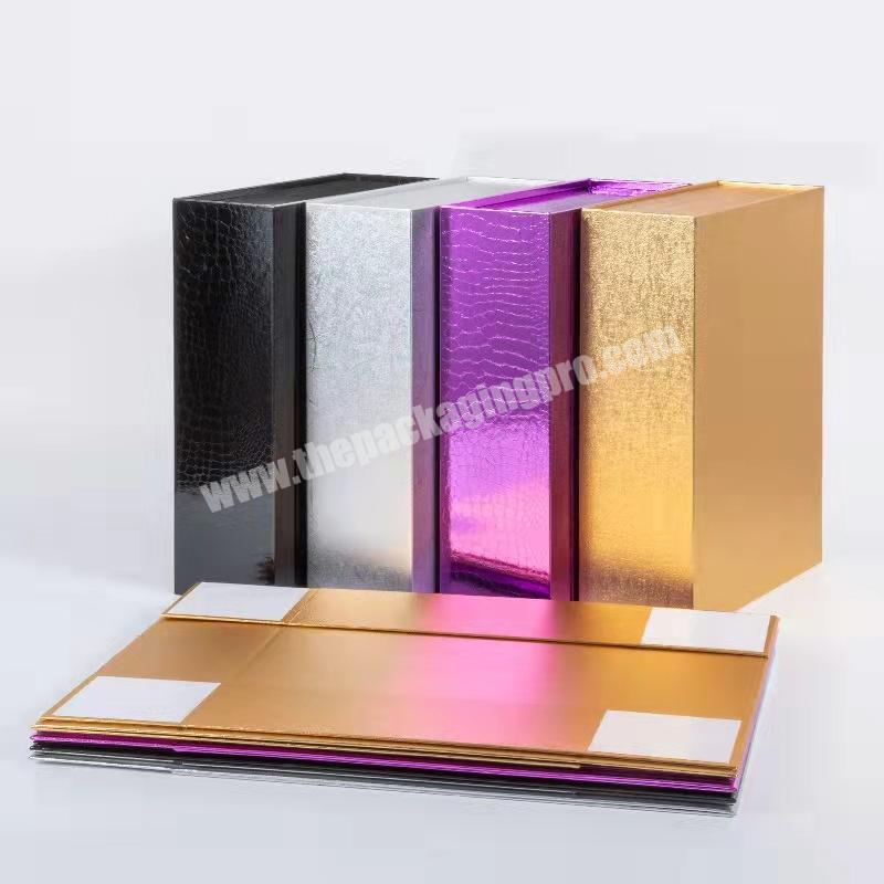 2022 Factory Price Wholesale Luxurious Custom Folding Magnetic Paper Gift Packaging Boxes