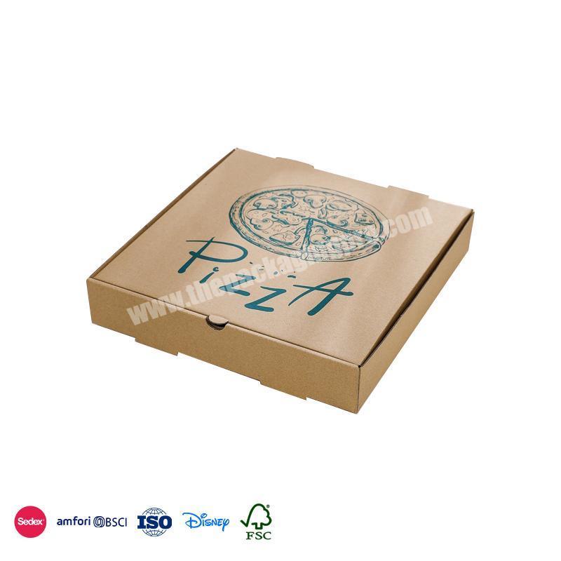 2022 NEW design Custom Printed Corrugated Shipping Box E-Commerce Carton Cardboard Packaging Box for pizza