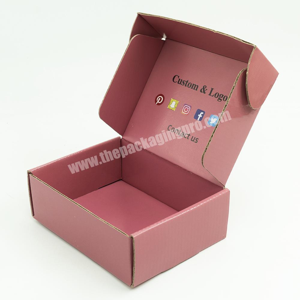 2022 New design Customized corrugated Cosmetic paper packaging box for Essential Oil packaging