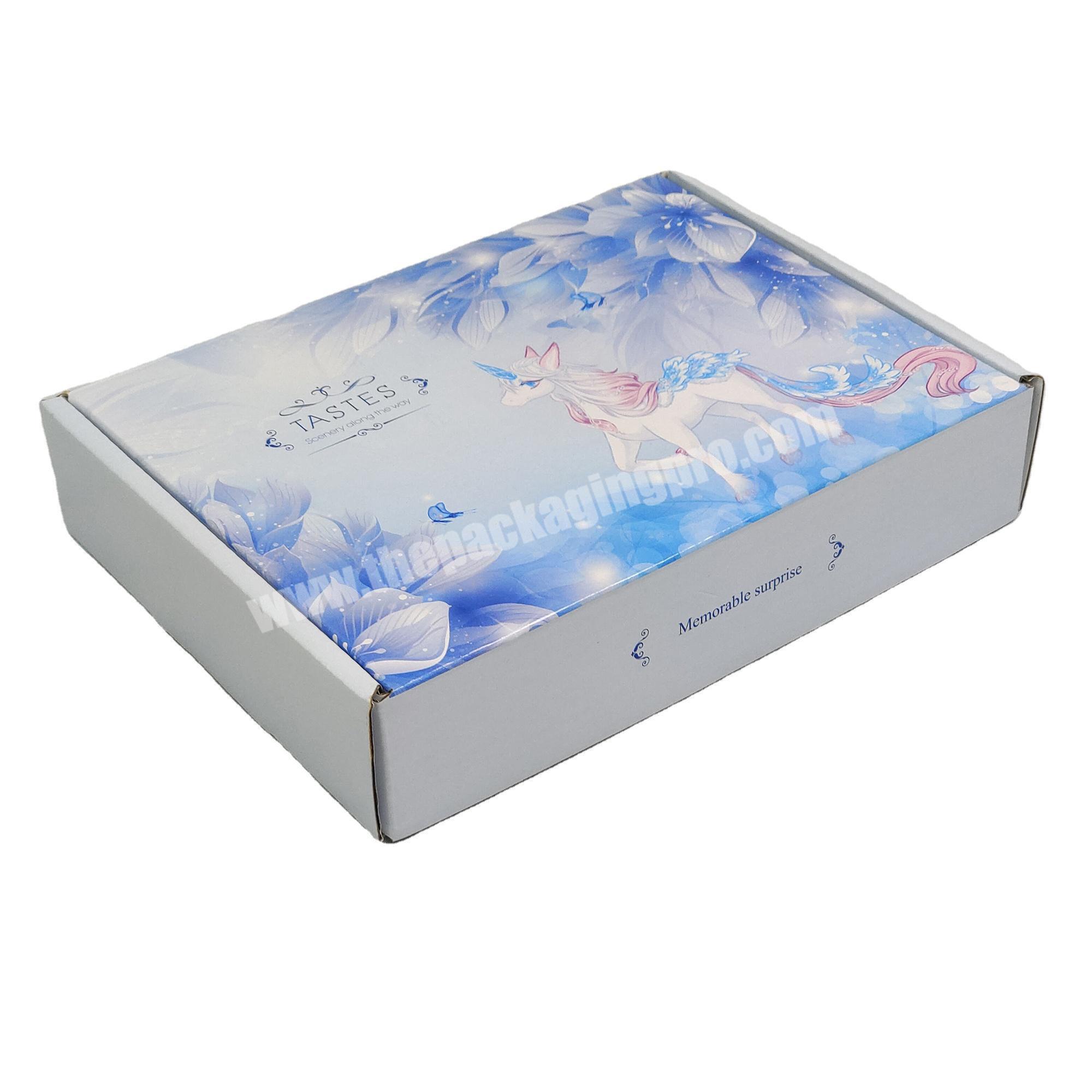 2022 Recyclable custom printed beautifully simple gift boxes