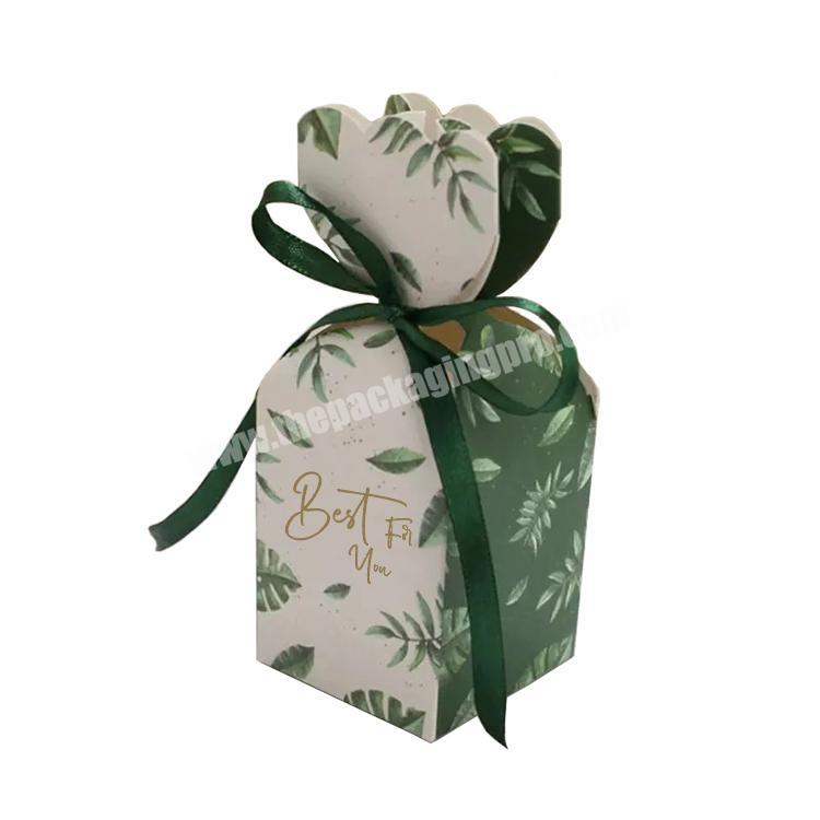 2022 high quality customizable small Christmas gift packaging box Custom Beauty Wedding Gift Box Favors Candy Display Box