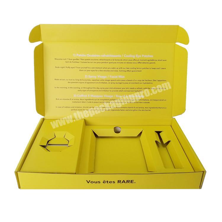 2022 hot sale shipping boxes custom logo corrugated packaging boxes folding paper box with insert